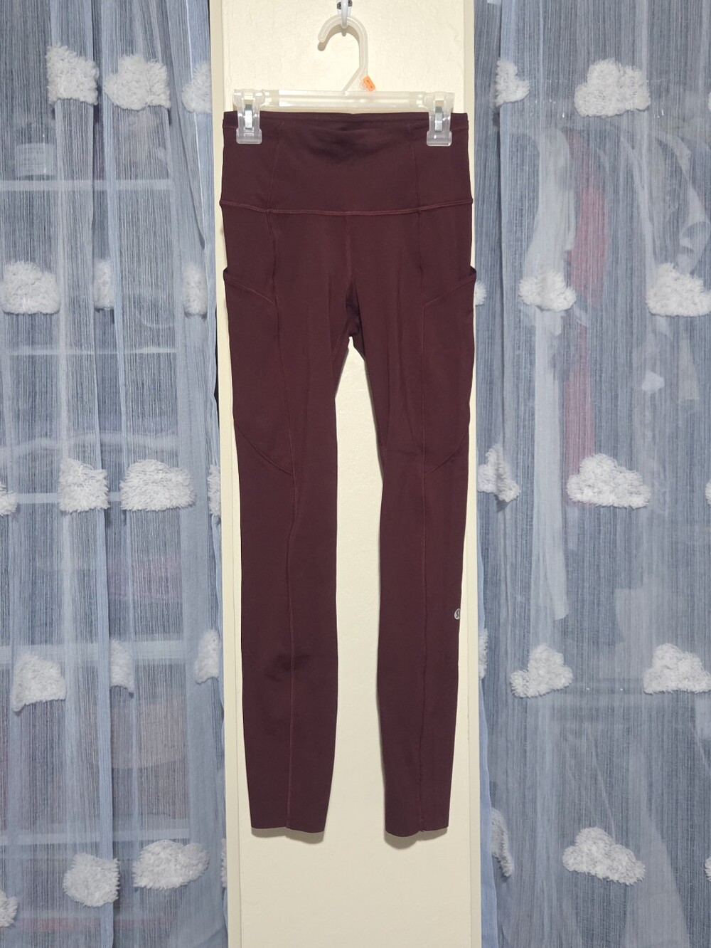 Lululemon Athletica Burgundy Leggings